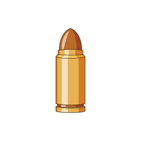 Bullet vector icon isolated on white background. 6600004 Vector Art at Vecteezy