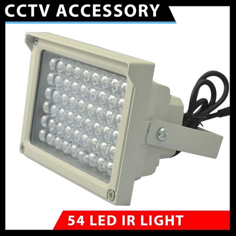 54PCS IR LED illuminator CCTV Fill Light For CCTV Surveillance Camera ...