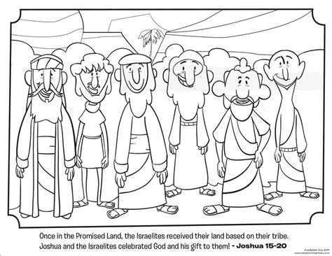 FREE Joshua, Judges, & Ruth Coloring Pages