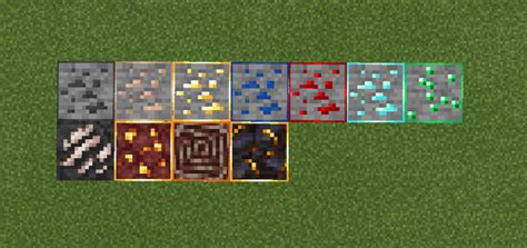 Visible Ores | Minecraft PE Texture Packs