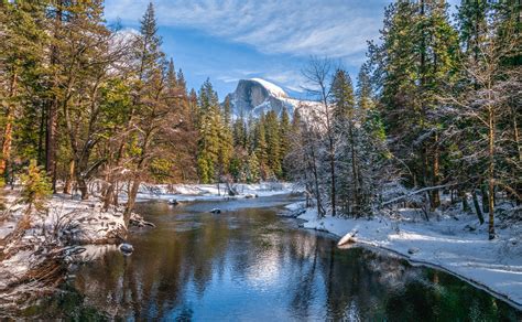 Yosemite Half Dome! Winter Snow! Nikon D810 Yosemite Natio… | Flickr