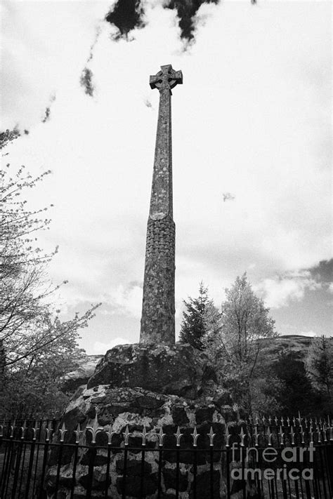 Glencoe Massacre Memorial In Glen Coe Highlands Scotland Uk Photograph by Joe Fox