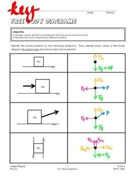 Free Body Diagrams in 2024 | Body diagram, Physics lessons, Text ...