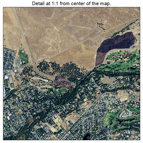 Aerial Photography Map of Chico, CA California