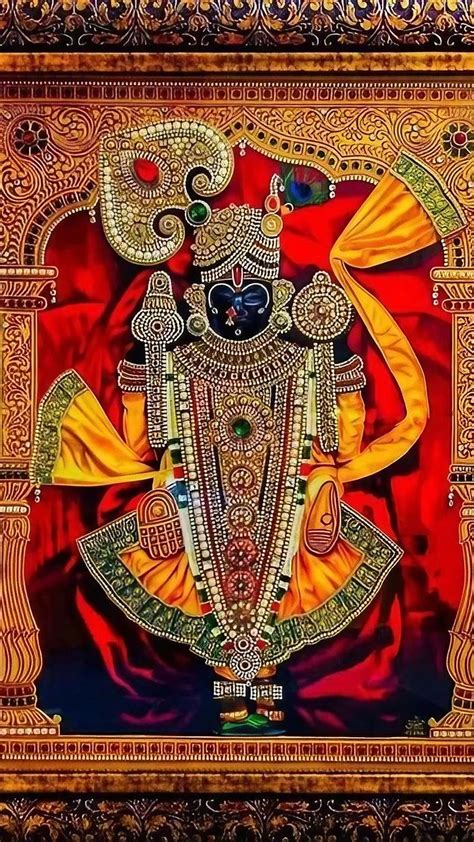 Dwarkadhish, Frame, lord krishna, god, HD phone wallpaper | Peakpx