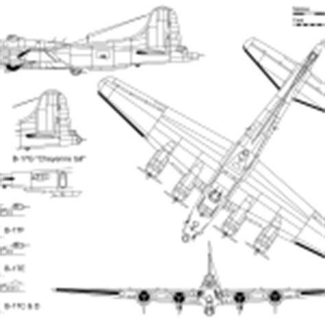 Boeing Blueprints - Download free blueprint for 3D modeling