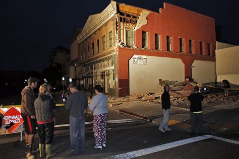 Northern California earthquake damage in Napa County