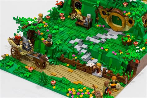 LEGO Bag End Hobbit MOC | This is my Bag End MOC. It's made … | Flickr