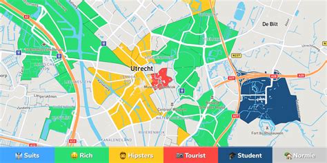 Utrecht Neighborhood Map