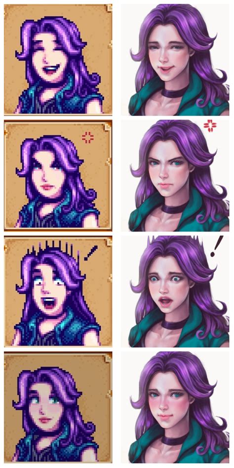 Abigail from Stardew Valley by pakkiedavie on DeviantArt