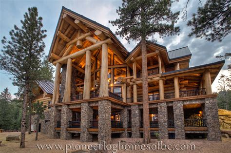 Custom Log Homes Picture Gallery | BC, Canada