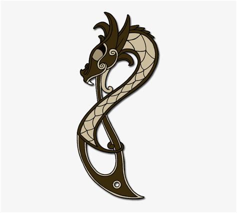 Viking Dragon Outline - Norse Dragon Symbol Png Transparent PNG - 320x667 - Free Download on NicePNG