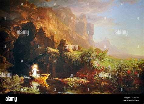 Thomas Cole Voyage Of Life