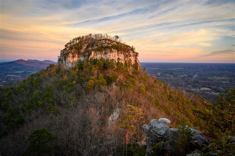 Pilot Mountain winter sunset | Larry | Flickr