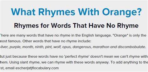 Slant Rhyme Poem Examples