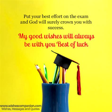 100+ Exam Wishes, Messages and Quotes - Wishes Companion