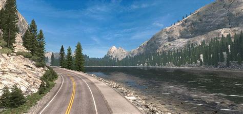 ATS - Sierra Nevada Map V2.2.20 (1.37.x) | American Truck Simulator ...