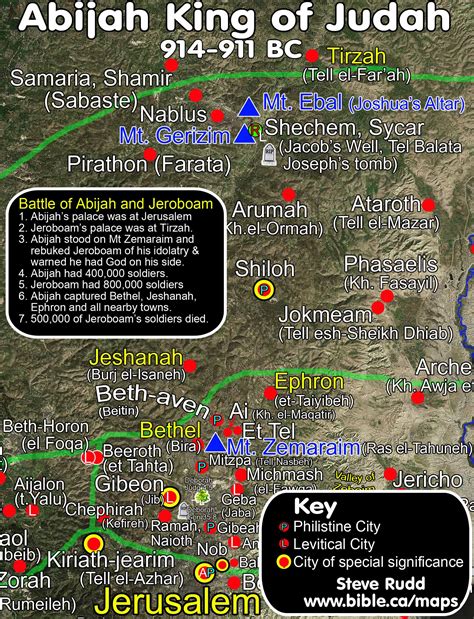 Abijah King of Judah 914-911 BC. They're Digging up Bible Stories!