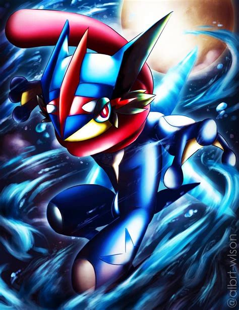 Ash-Greninja by albrt-wlson | Pokemon rayquaza, Pokemon, Ash pokemon