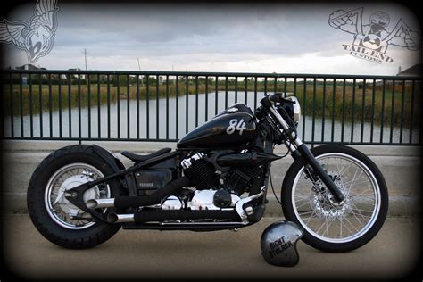 yamaha v-star 650 bobber | tail end customs - bikerMetric