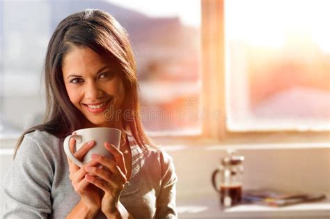 Sunrise Coffee Woman Stock Photography - Image: 25746592