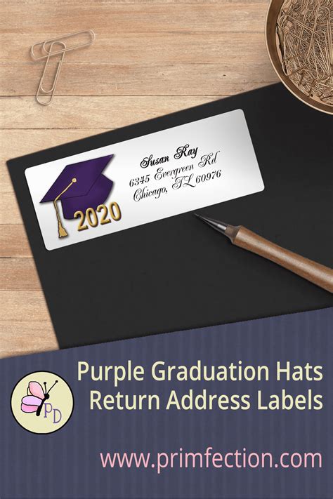 Pin on Graduation Return Address Labels