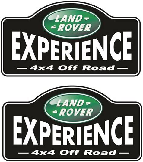 Zen Graphics - Land Rover 4x4 Off Road Decals / Stickers