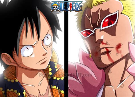 One Piece CH 781 - Luffy vs Doffy by Bejitsu on DeviantArt