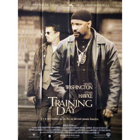 TRAINING DAY French Movie Poster - 47x63 in. - 2001