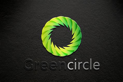 Green Circle Logo | Creative Logo Templates ~ Creative Market