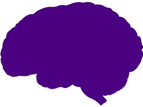 Brain Silhouette | Free vector silhouettes