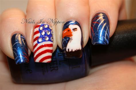 Nails In Nippon: Patriotic Nails