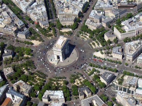 plaza charles de gaulle, antigua place de l'étoile. reformada bajo el ...