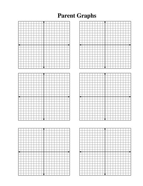 Free Printable Four Quadrant Graph Paper