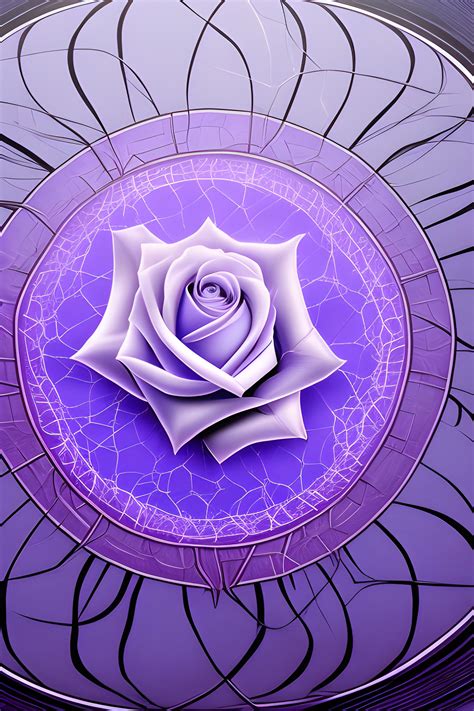 blue rose,thunder, spider web,purple | Wallpapers.ai