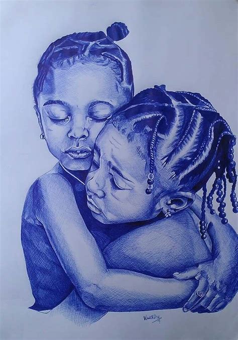 Beautiful Black Love Art, Black Girl Art, Black Is Beautiful, Beautiful Artwork, African ...