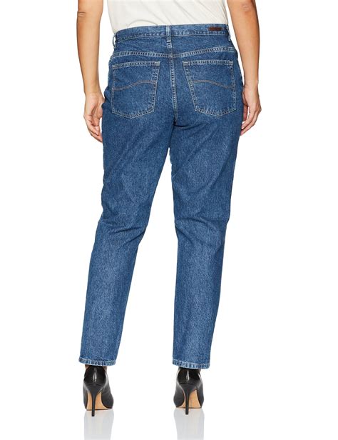 LEE Women's Plus-Size Relaxed Fit All Cotton Straight Leg Jean - Fifth Degree