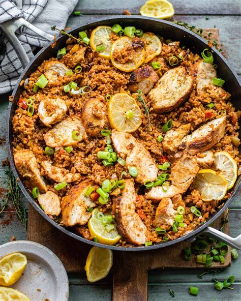 Easy Cajun Chicken and Rice - Britney Breaks Bread