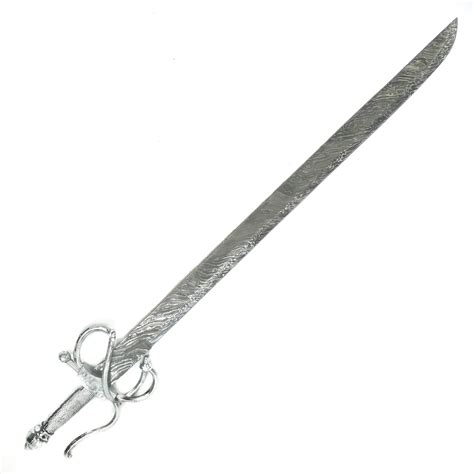 Rapier Sword - Handmade High Carbon Damascus Steel - 36"