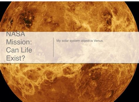 Is there life on Venus? on FlowVella - Presentation Software for Mac ...