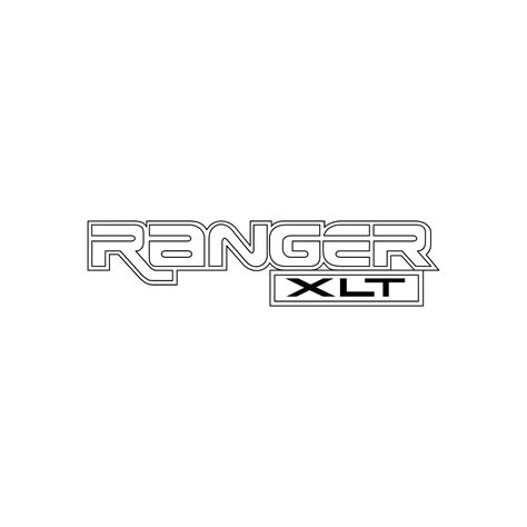 Ford Ranger Xlt Logo Vector - (.Ai .PNG .SVG .EPS Free Download)