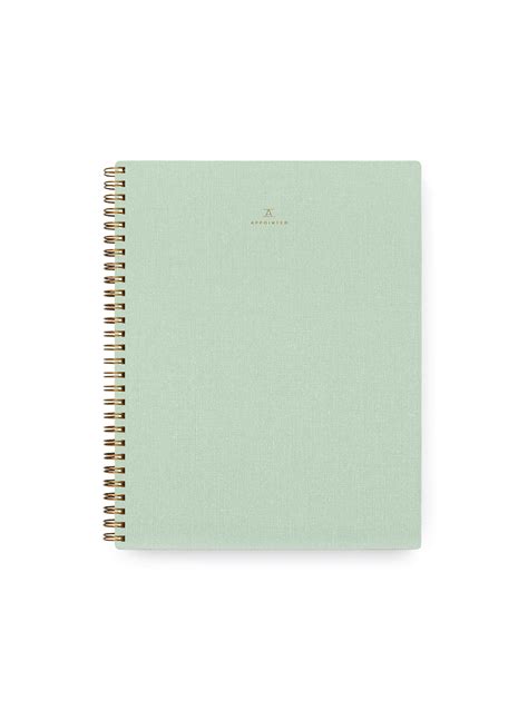 Notebook: Mineral Green, Lined – Typo Market