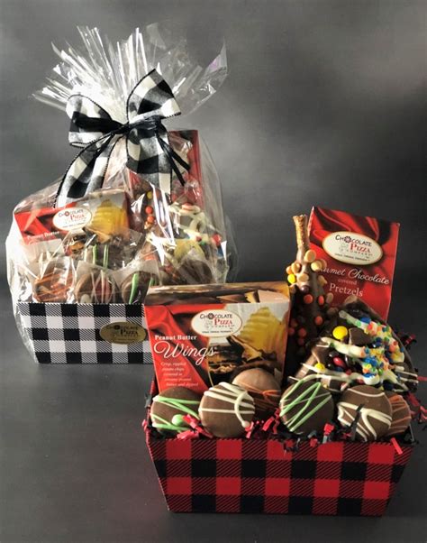 Gourmet Gift Baskets for Men - Lumberjack w/ Chocolates