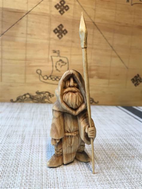 Odin Simple Wood Carving, Wood Carving Faces, Dremel Wood Carving, Wood ...