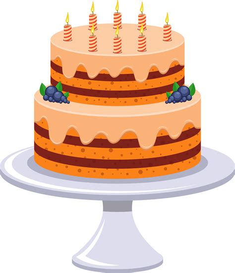 Birthday cake clipart design illustration 9385157 PNG