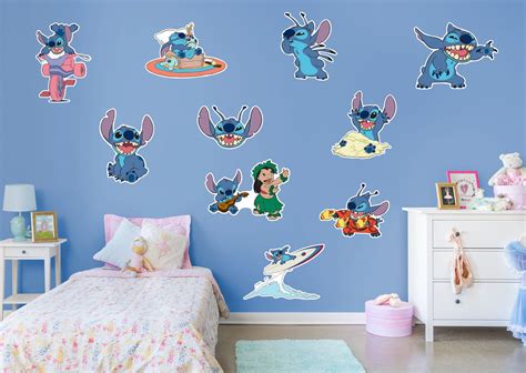 Lilo & Stitch: Stitch Collection - Officially Licensed Disney Removabl – Fathead LLC Big Girl ...