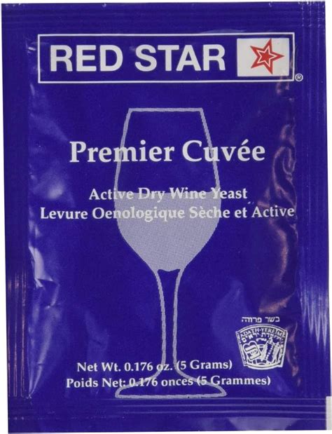 Red Star Premier Cuvee Wine Yeast 5g