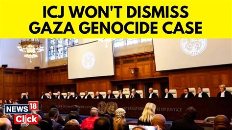 ICJ In Hague Announces First Ruling On South Africa Genocide Case ...