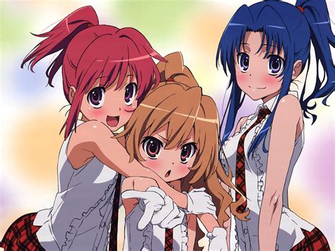 Download Taiga Aisaka Minori Kushieda Ami Kawashima Anime Toradora! HD ...