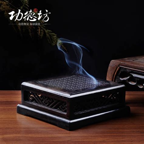 Aliexpress.com : Buy Large Tan wood incense burner wood hollow carved violet home fragrance oil ...